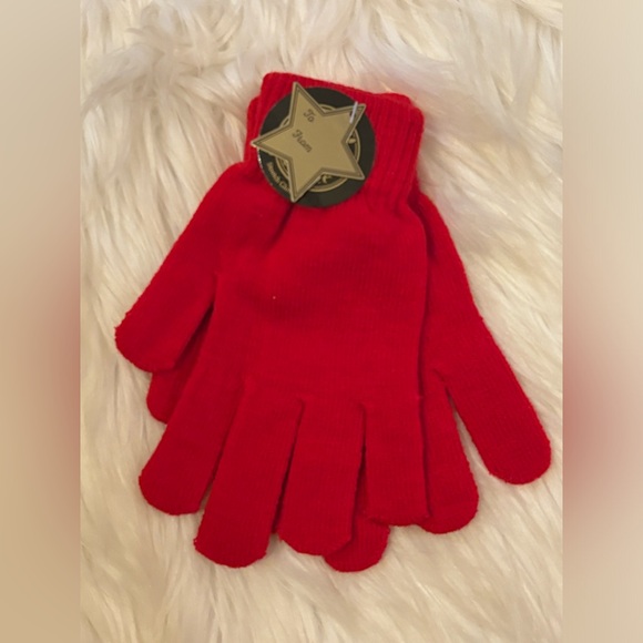 Winter Colored Knit Gloves in multiple colors, one pair - Picture 8 of 8